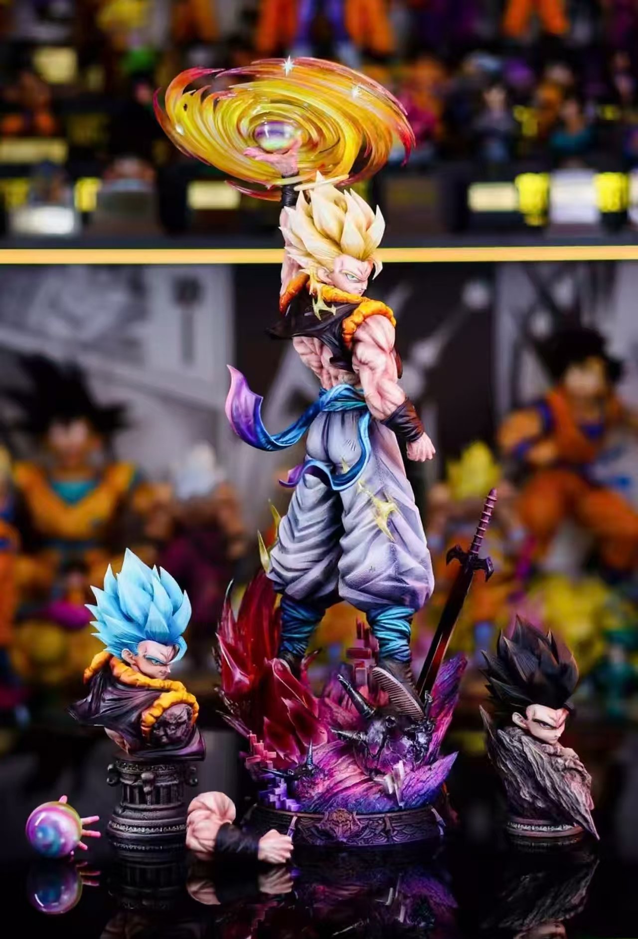 PRE ORDER】Dragon Ball 1/6 Gogeta Resin Statue | YunQi Studio 