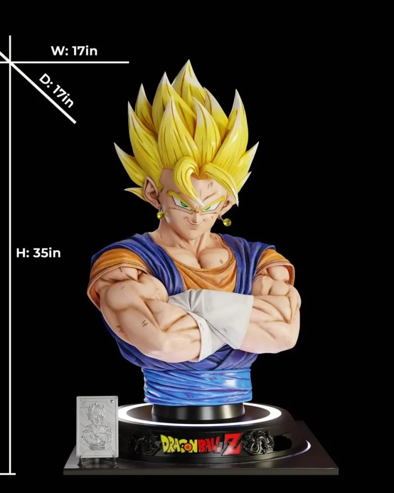 【pre order】 Dragon Ball Vegito Life-Size Resin Bust Statue