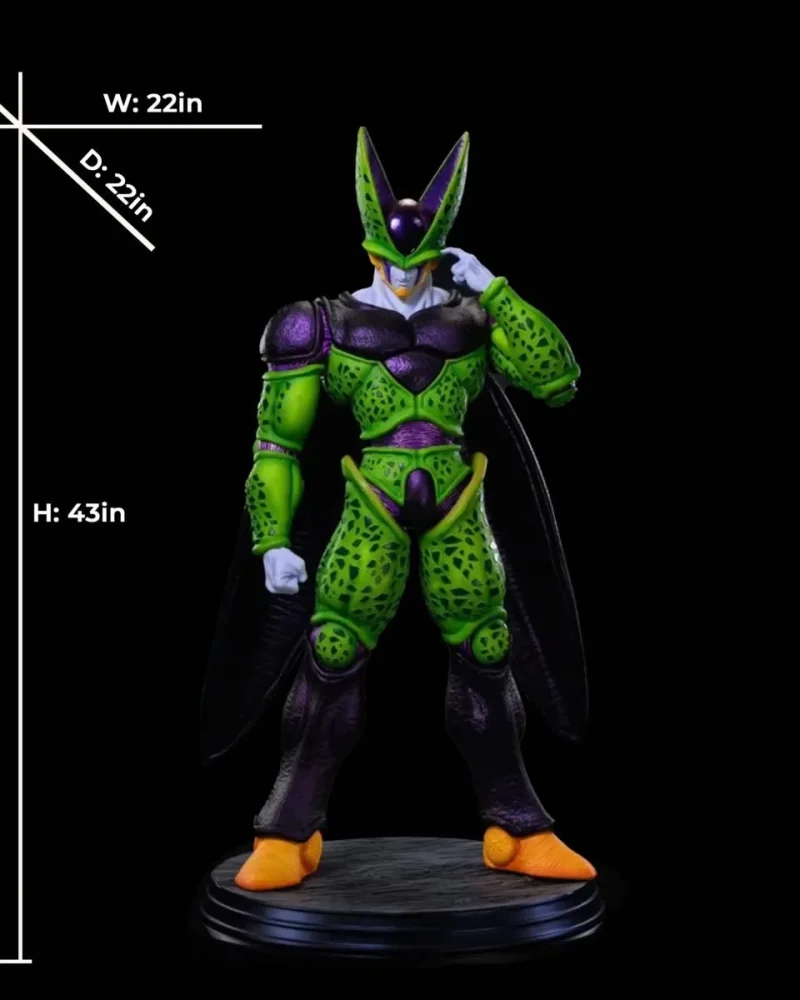 【pre order】Dragon Ball Cell Resin Statue | 42.5inch-108cm Anime Figure