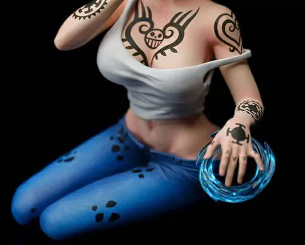 【pre order】One Piece Female Trafalgar Law Resin Statue | 13cm - Image 4