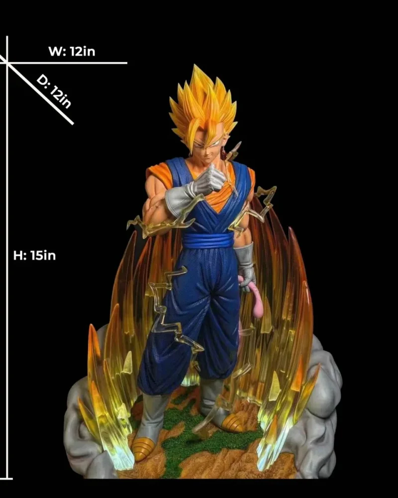 【pre order】Dragon Ball Vegetto & Kidult Goku Resin Statue | 38cm | 1:6