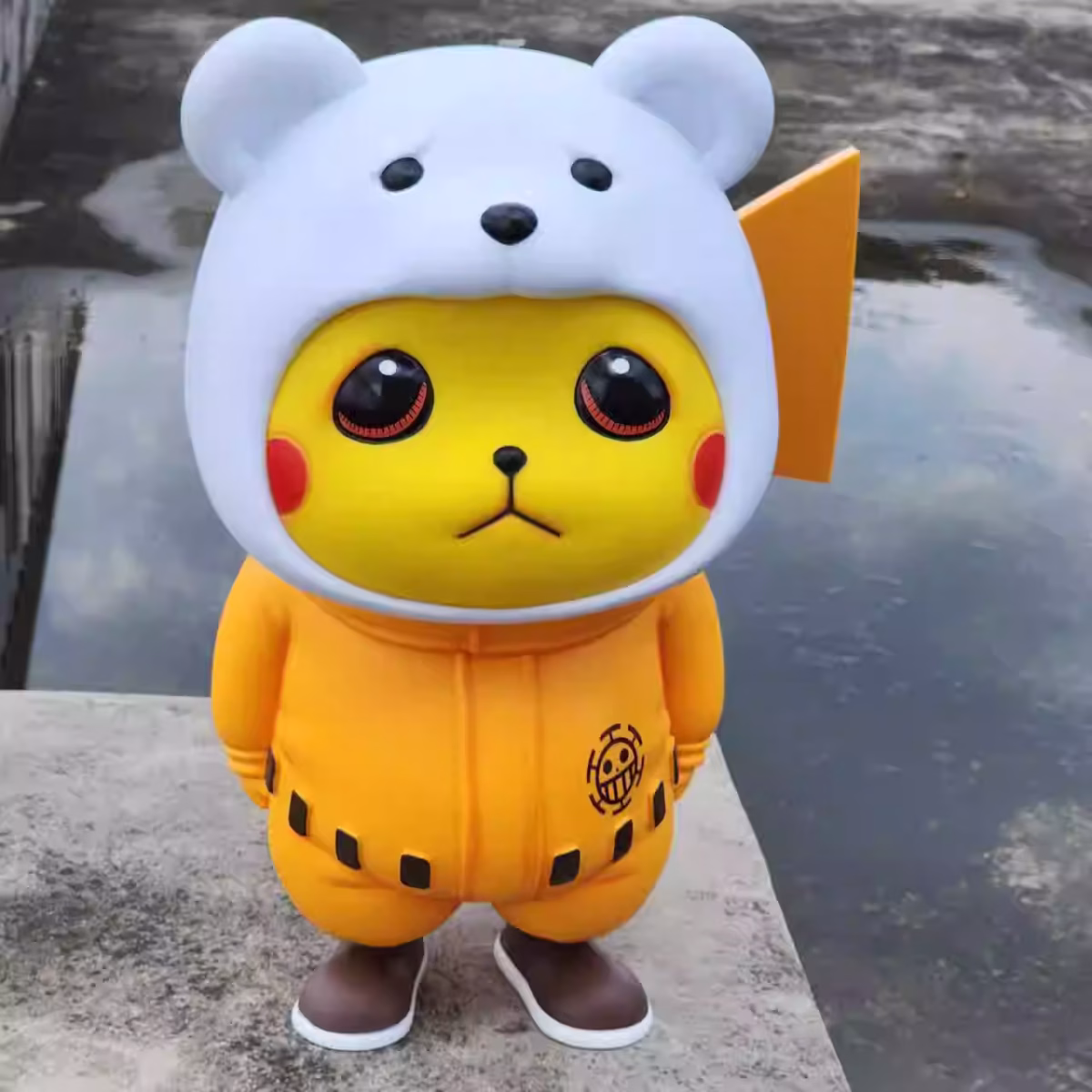 【in Stock】Pikachu Cosplay Bepo 1:1 Resin Statue | 73cm - Image 7