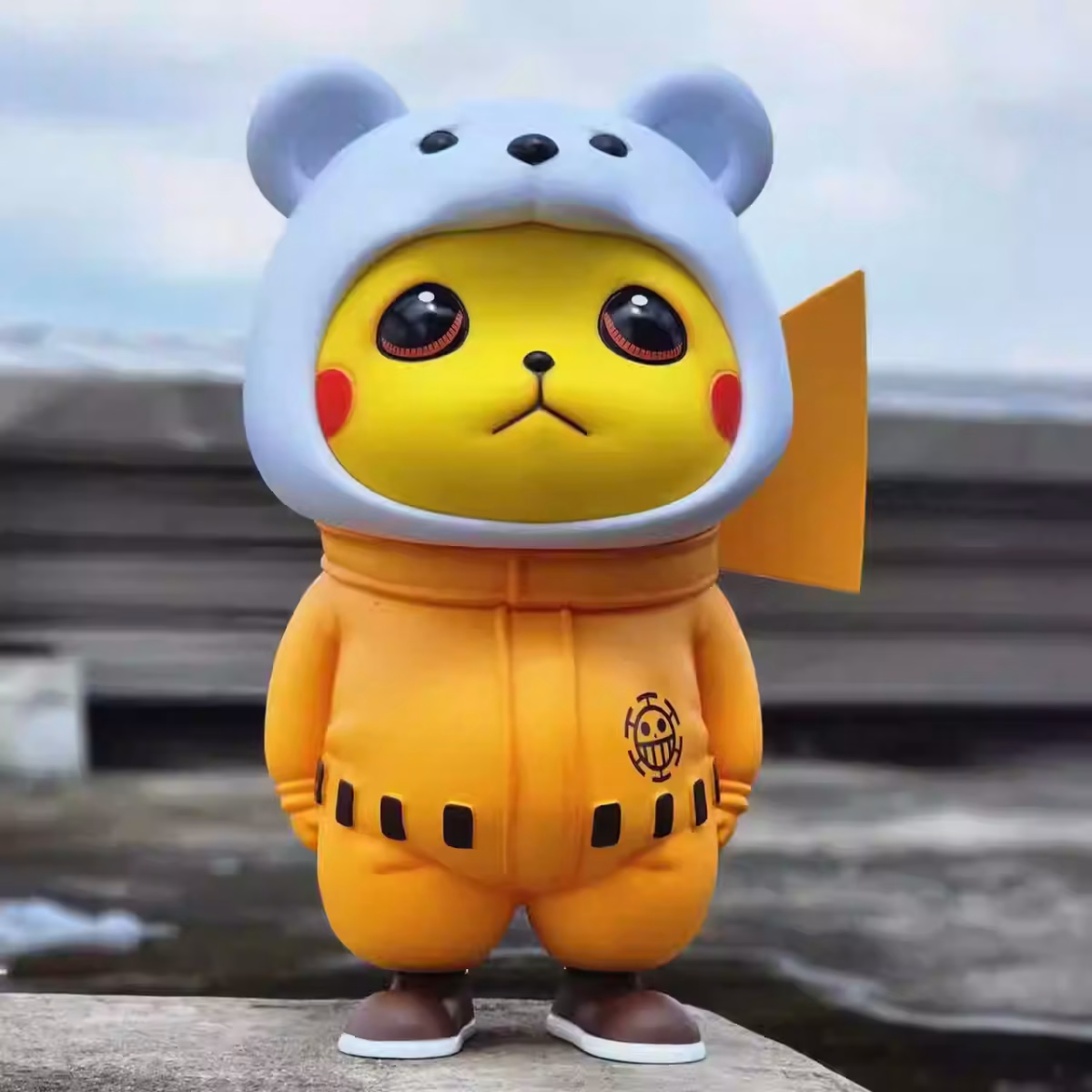 【in Stock】Pikachu Cosplay Bepo 1:1 Resin Statue | 73cm - Image 2