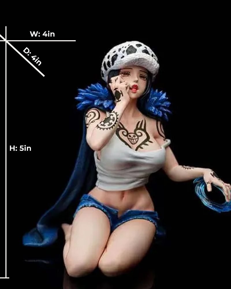 【pre order】One Piece Female Trafalgar Law Resin Statue | 13cm