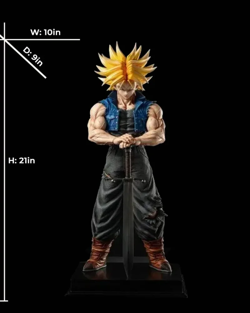 【pre order】Dragon Ball SSJ2 Trunks Resin Statue | 20.87inch | 1:4 Scale