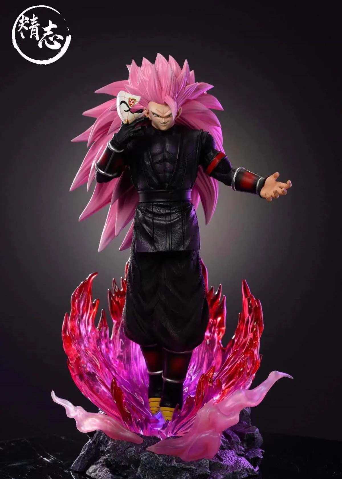 【pre order】Dragon Ball SSJ3 Rose Goku Resin Statue | 38cm | 1/6 - Image 8