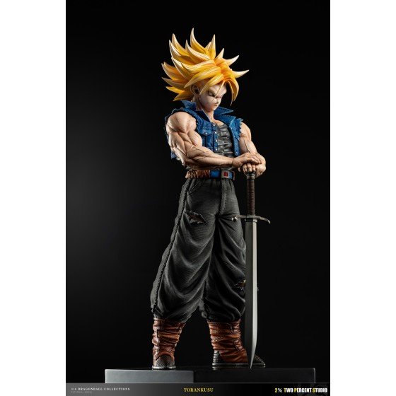 【pre order】Dragon Ball SSJ2 Trunks Resin Statue | 20.87inch | 1:4 Scale - Image 4
