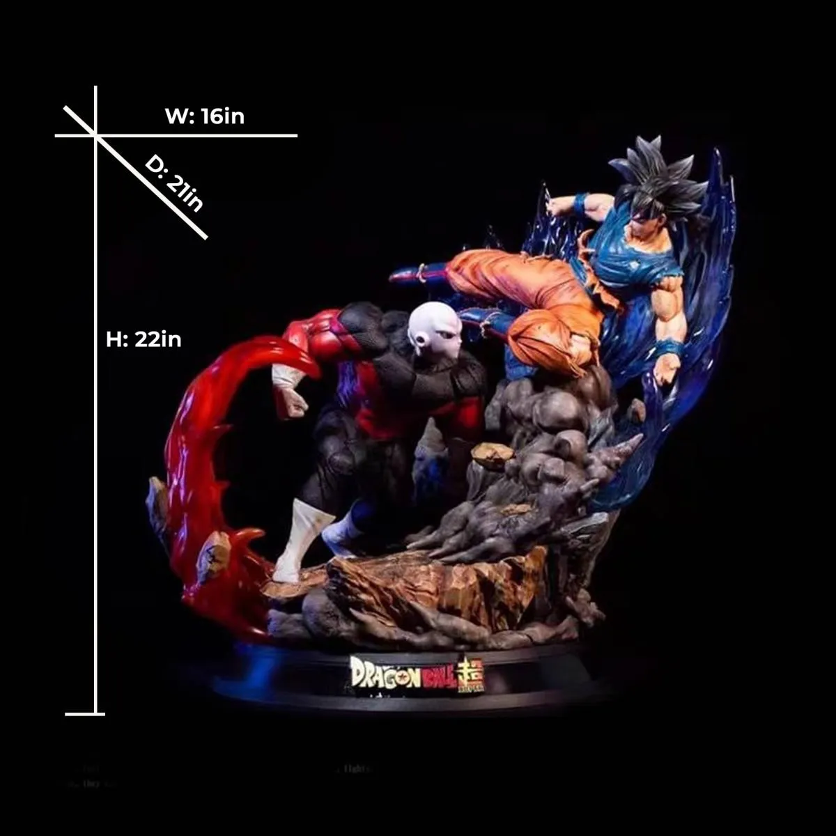 【pre order】Dragon Ball Goku vs Jiren Resin Statue | 57cm - Image 3