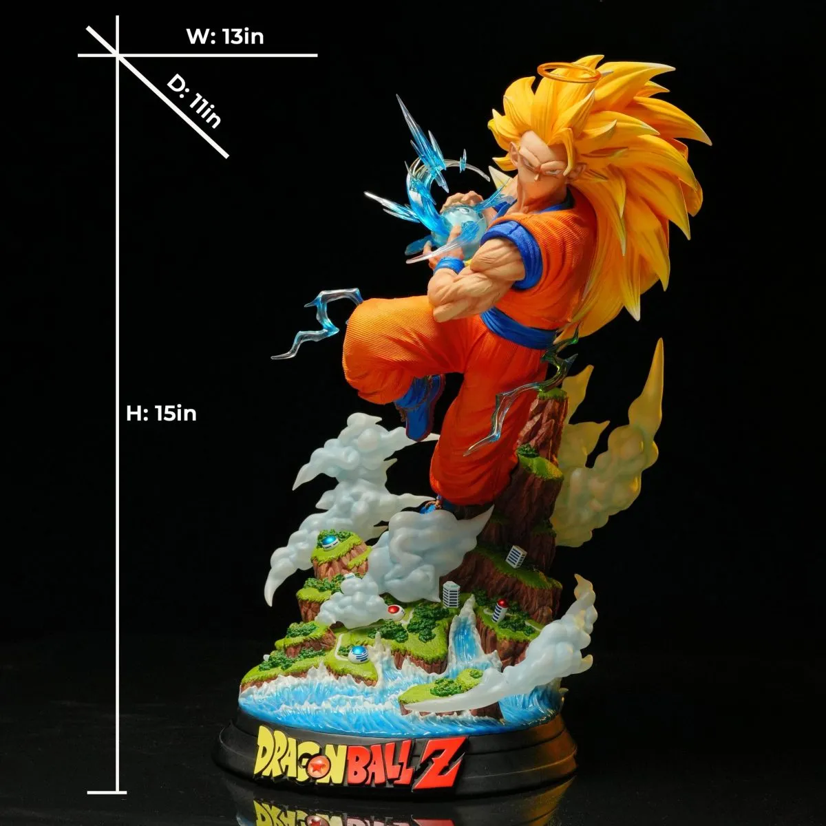 【pre order】Dragon Ball SSJ3 Goku Resin Statue | 39cm | 1:6 Scale