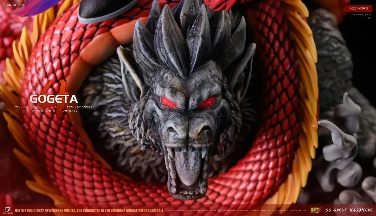 【pre order】Dragon Ball SSJ4 Gogeta Resin Statue | 1/4 | 62cm - Image 3