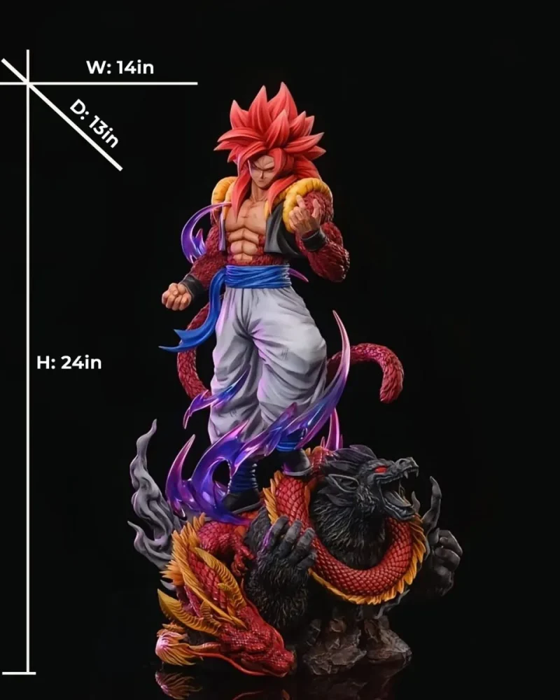 【pre order】Dragon Ball SSJ4 Gogeta Resin Statue | 1/4 | 62cm