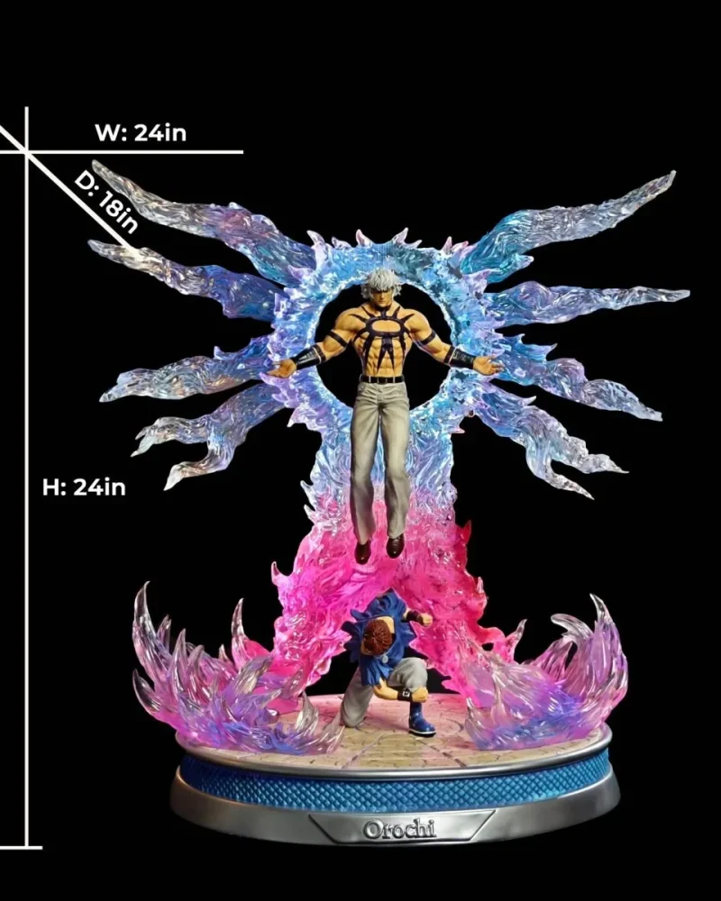 【pre order】KOF Orochi & Chris Resin Statue | 1/6 Scale | 62cm
