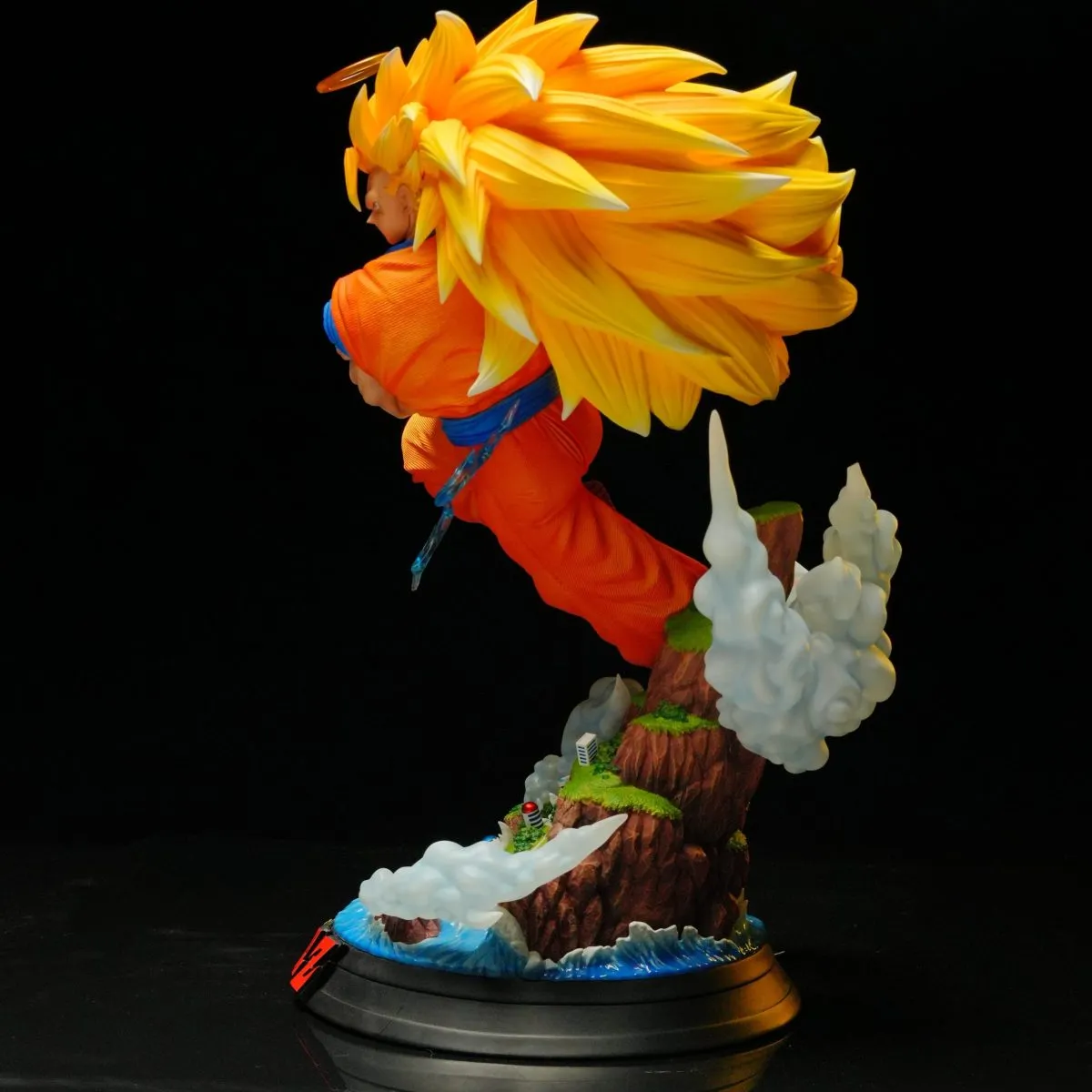 【pre order】Dragon Ball SSJ3 Goku Resin Statue | 39cm | 1:6 Scale - Image 6