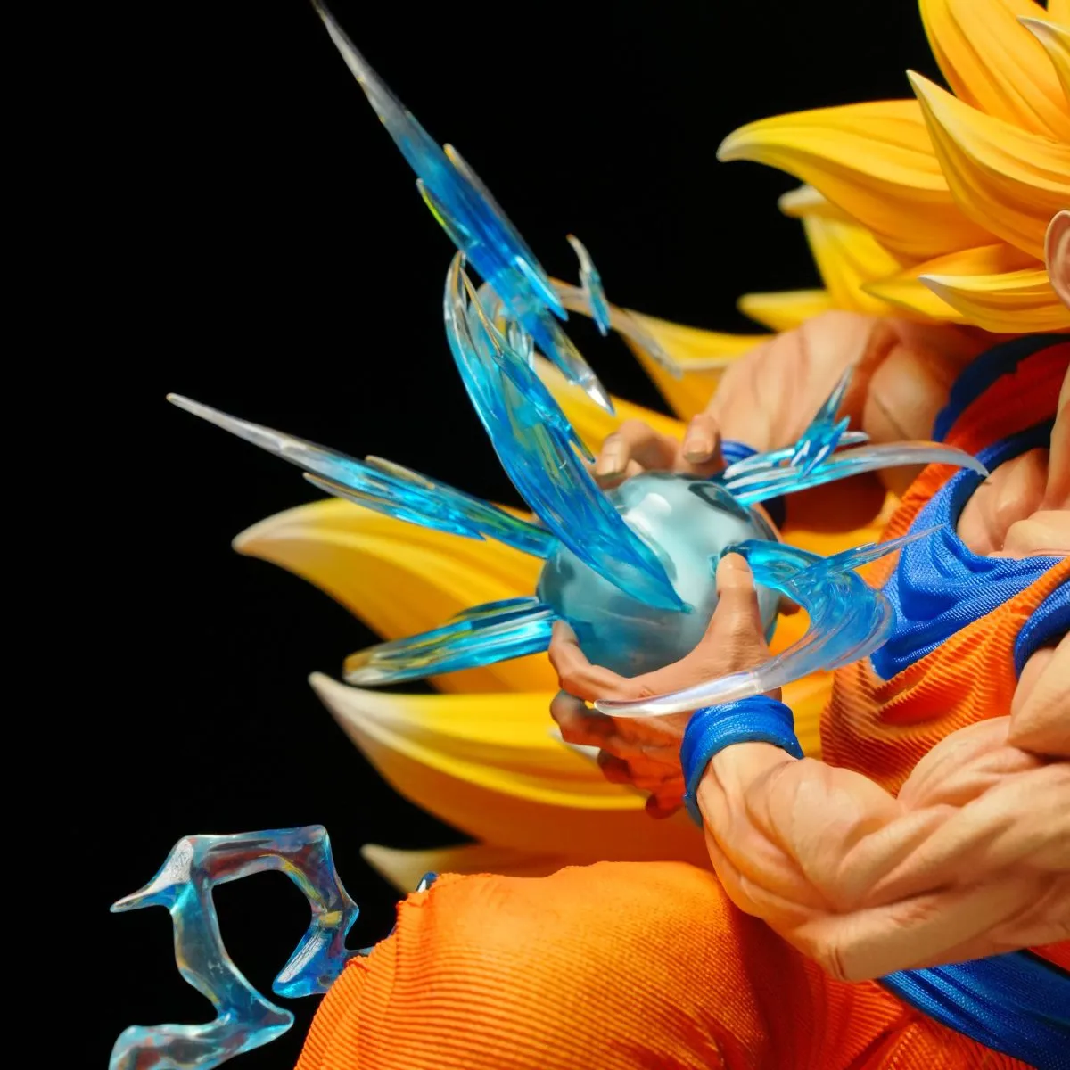 【pre order】Dragon Ball SSJ3 Goku Resin Statue | 39cm | 1:6 Scale - Image 9