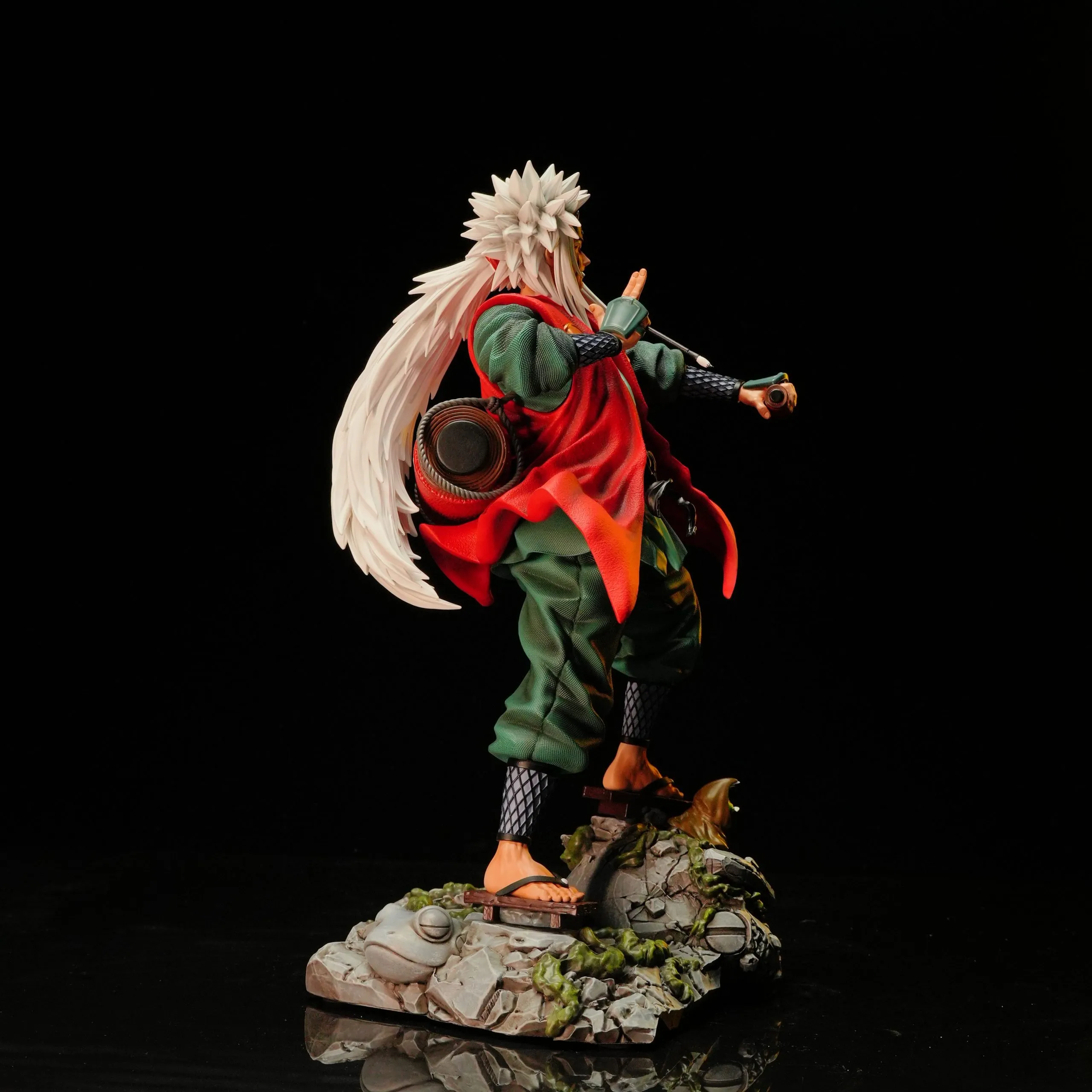 【pre order】Naruto Jiraiya Resin Statue 35cm | Black Hole Studio - Image 6
