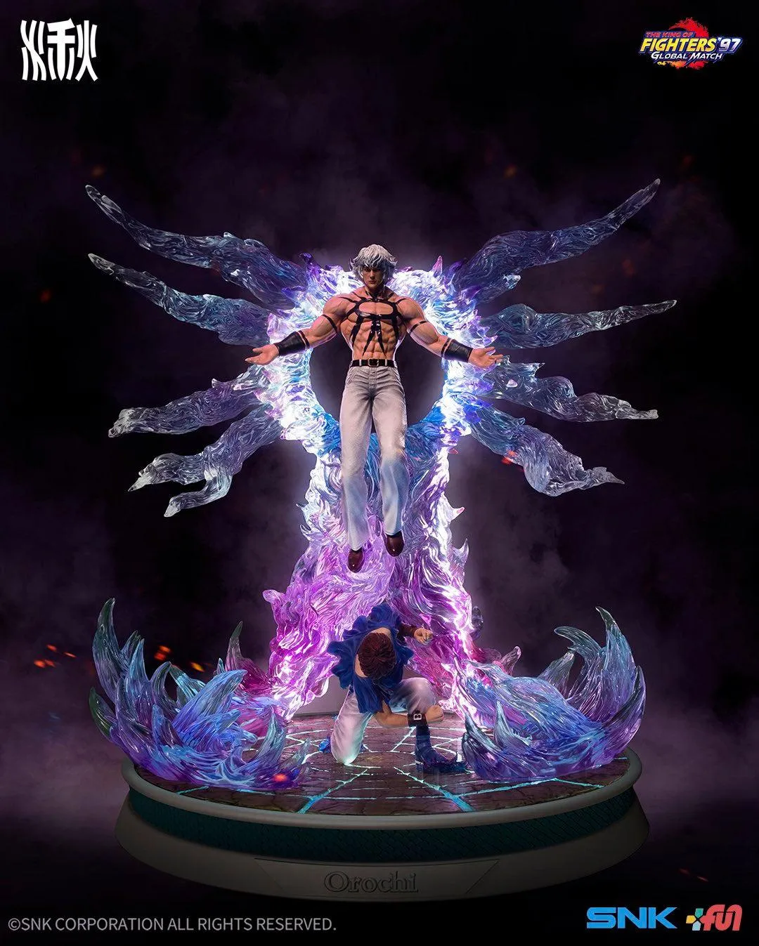 【pre order】KOF Orochi & Chris Resin Statue | 1/6 Scale | 62cm - Image 5