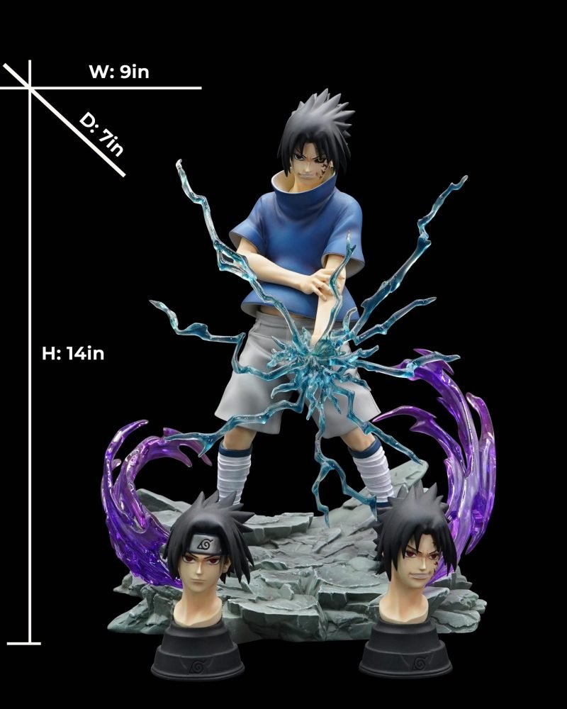 Naruto Uchiha Sasuke Resin statue