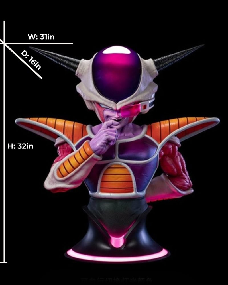 Dragon Ball White Frieza Hole Resin Bust | 81cm | 1:1