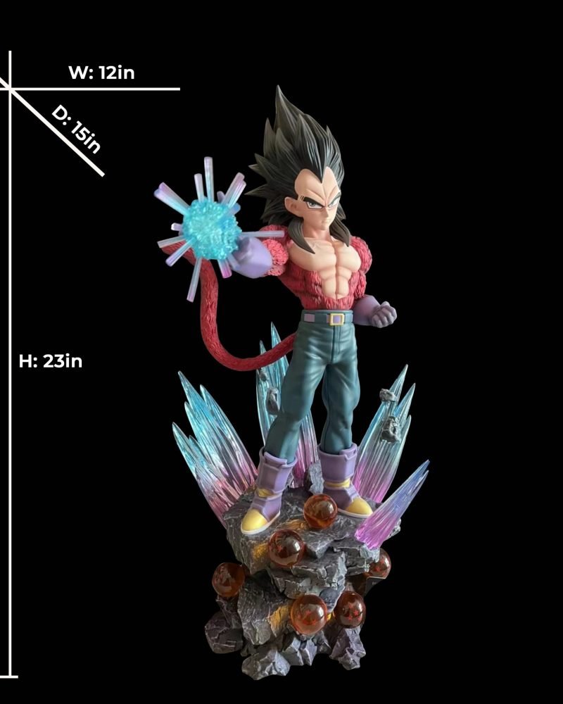 Dragonball GT Super Saiyan4 Vegeta A Resin Statue | 58cm | 1:4