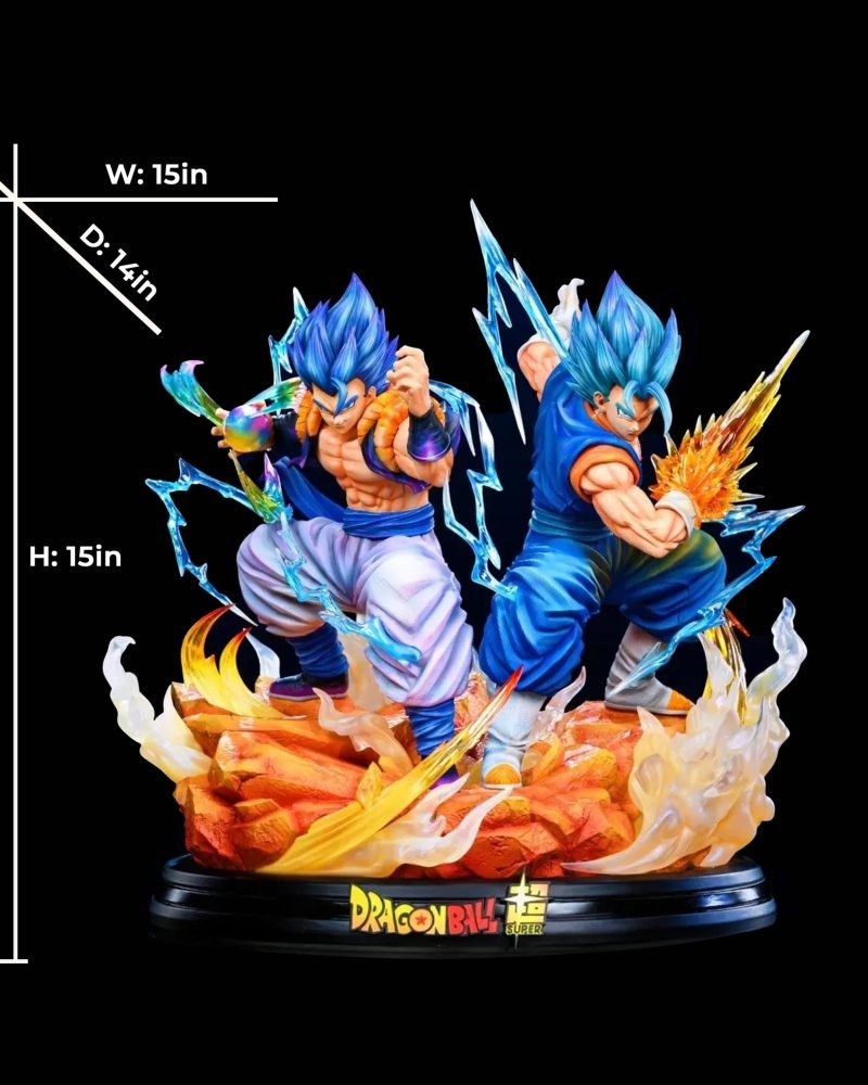 Dragon Ball Kylin Studio Vegetto & Gogeta Resin Statue
