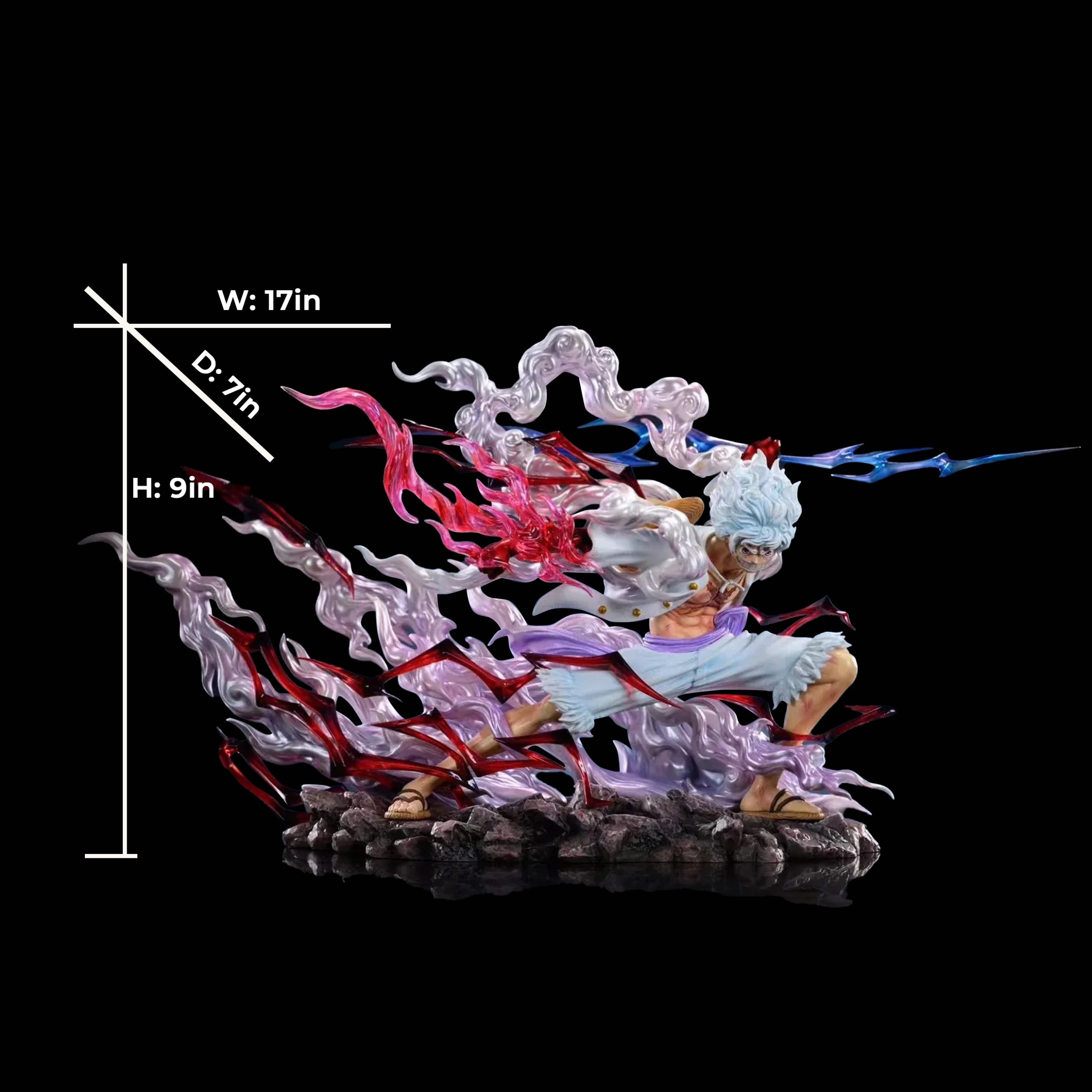 One Piece Sun Studio Nika Luffy Resin Statue