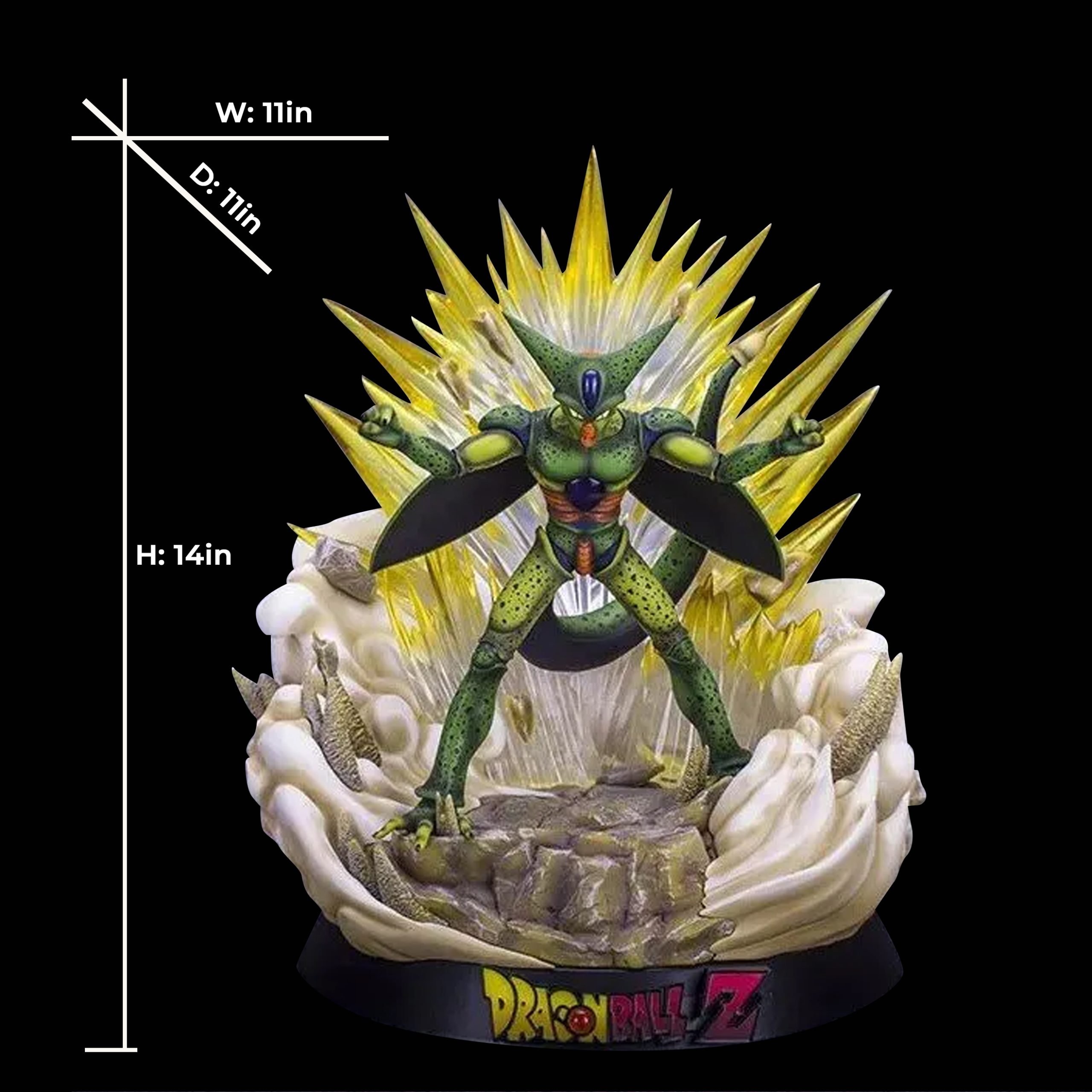 Dragon Ball Cell Resin Statue