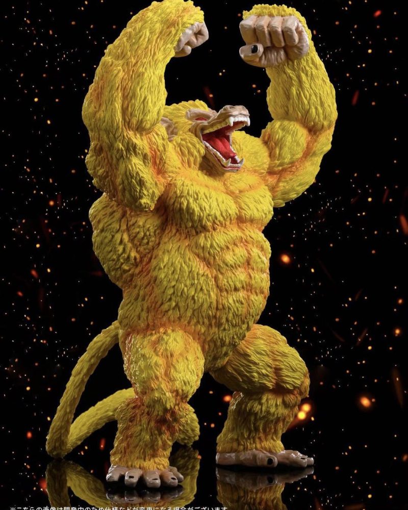 【pre order】Dragon Ball Gold Great Ape Goku Resin Statue | 40cm