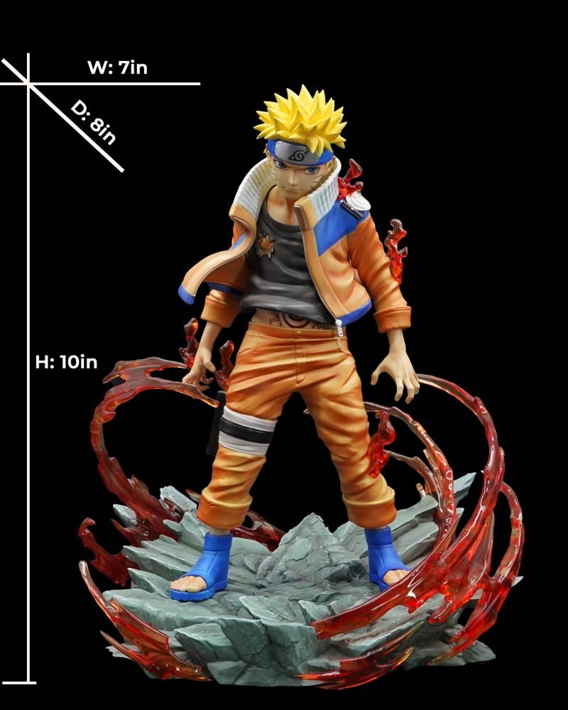 Naruto Final Valley Childhood Uzumaki Naruto Resin Statue