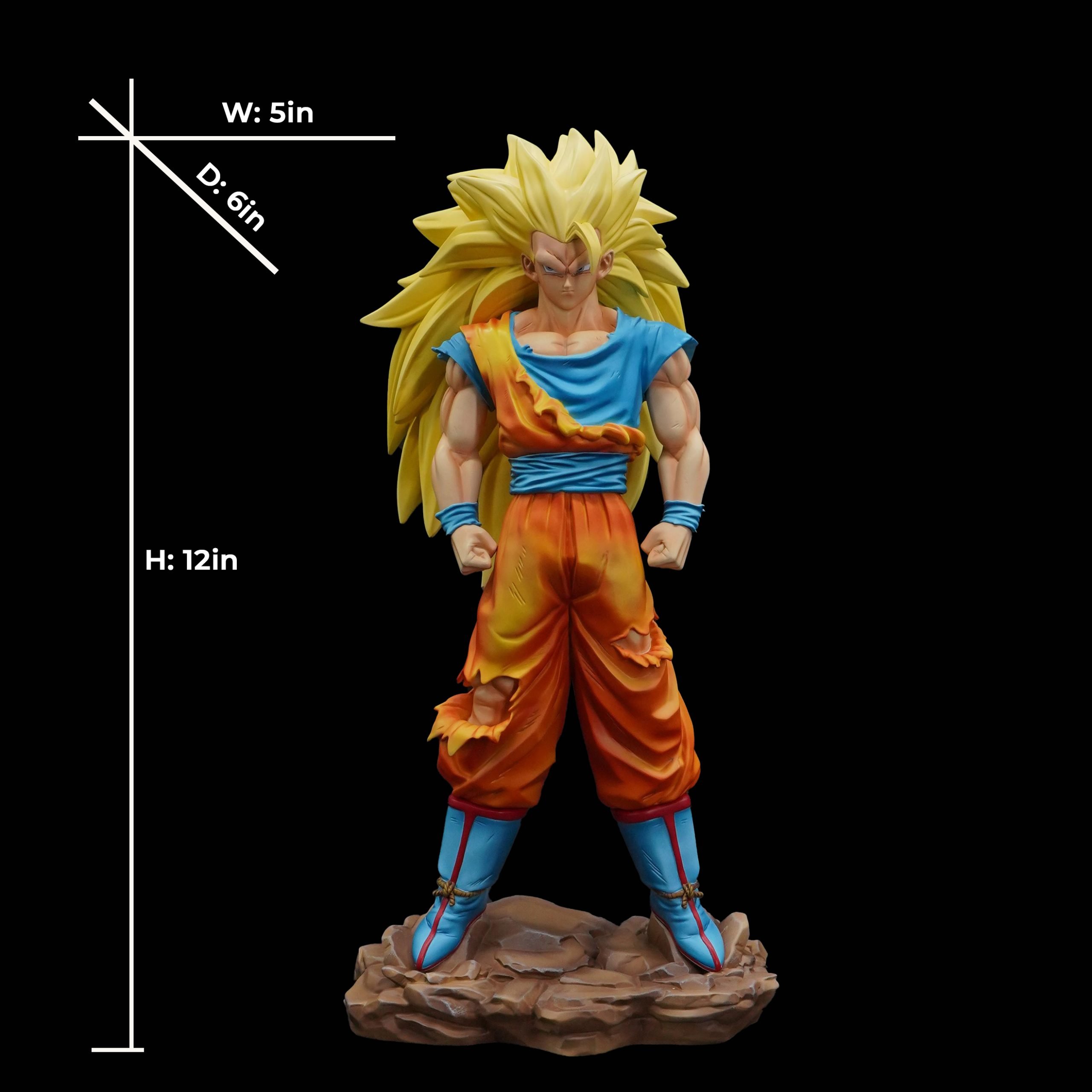 Dragon Ball SSJ3 Goku Resin Statue 31cm