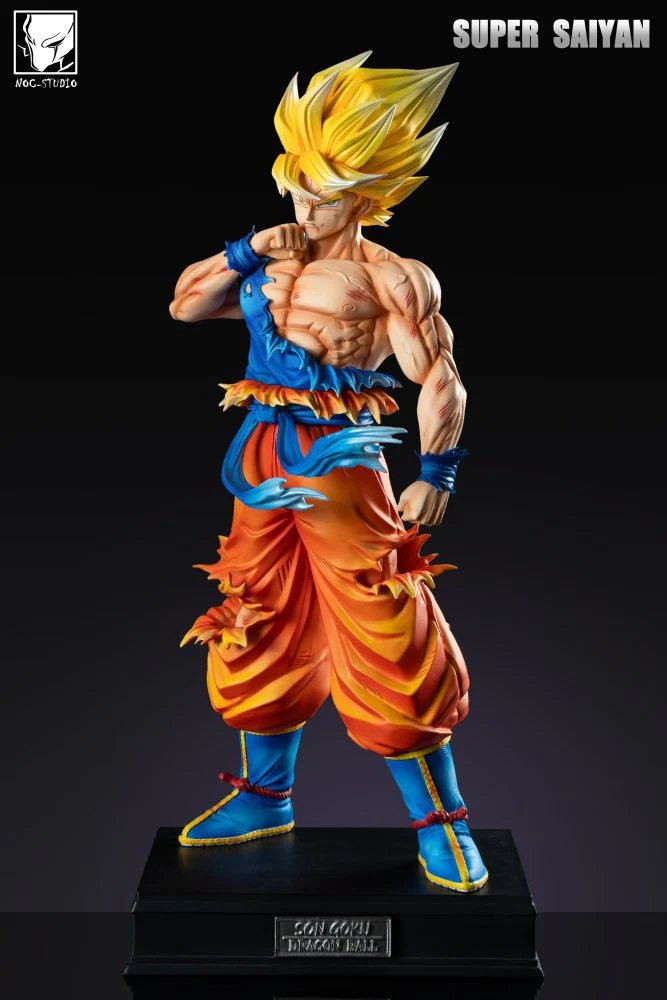 【pre order】Dragon Ball Super Saiyan Goku Resin Statue 32cm 1:6 Scale - Image 2