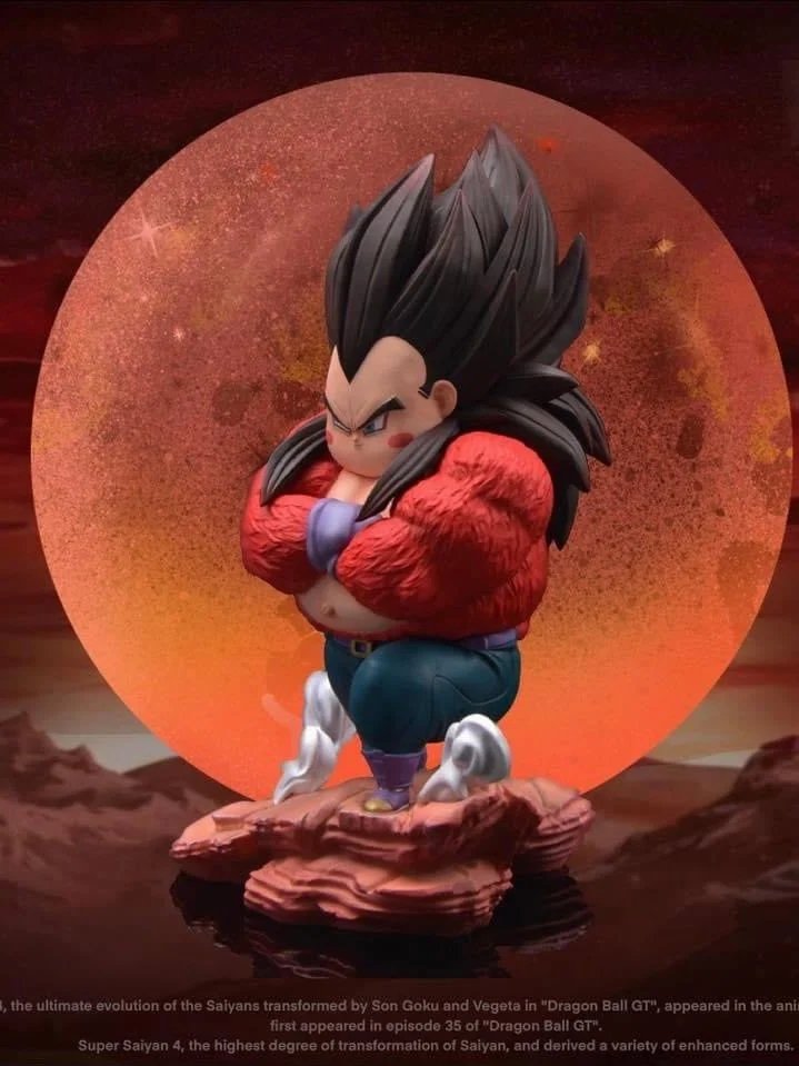 【pre order】Dragon Ball GT SSJ4 Fat Vegeta Resin Statue | 18cm - Image 3