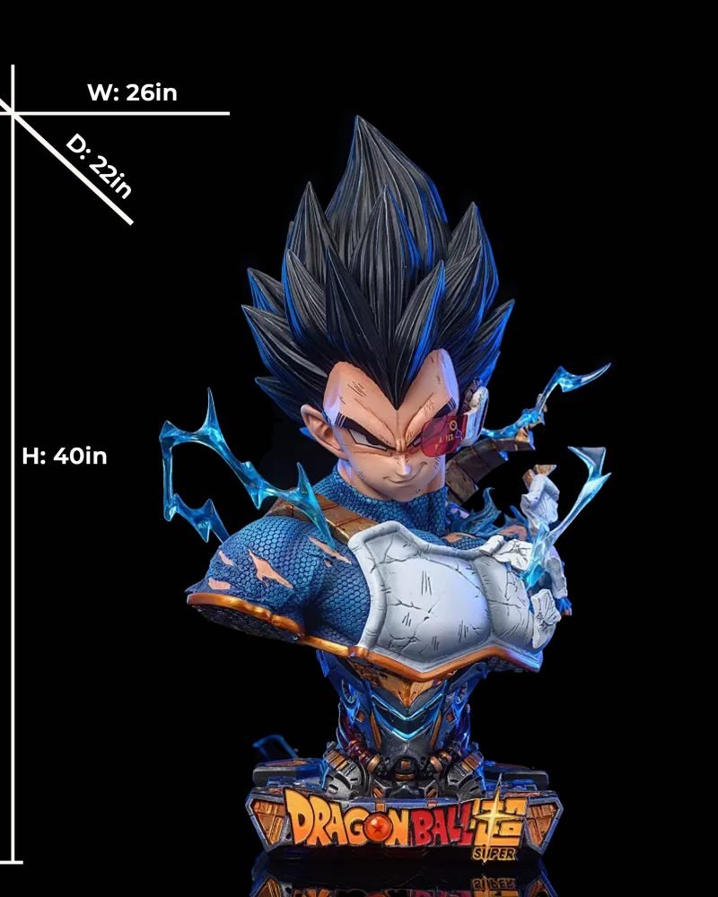 Dragon Ball Super Vegeta Bust Resin Statue