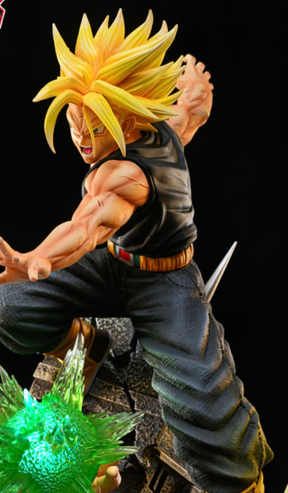 【pre order】Dragon Ball SSJ Goku vs Broly Anniversary Statue 1/6 - Image 4