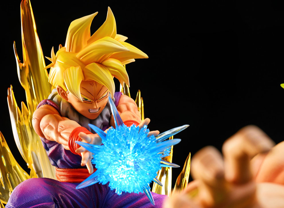 【pre order】Dragon Ball SSJ Goku vs Broly Anniversary Statue 1/6 - Image 2