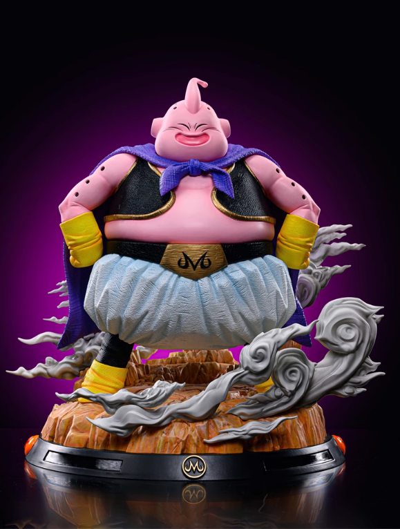 【pre order】Majin Buu Resin Statue 1/4 Scale – 4 Heads 53cm - Image 3