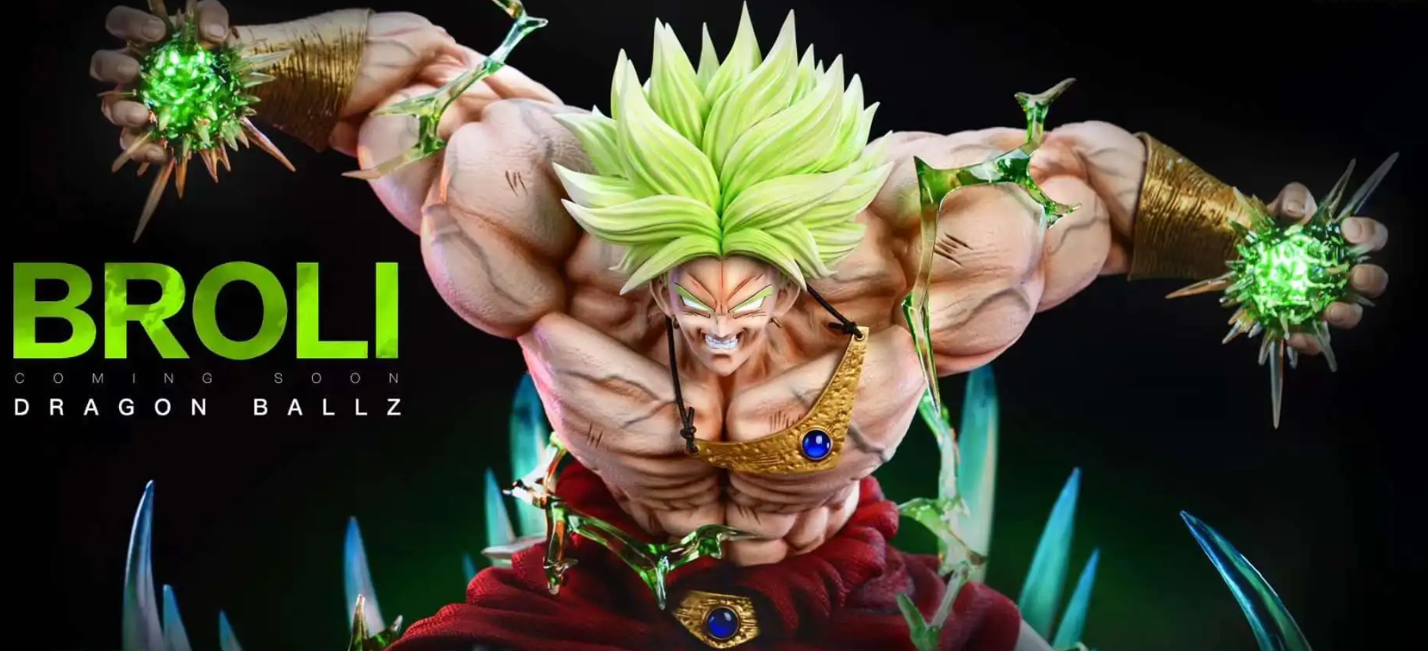 【pre order】Dragon Ball Broly 1/5 Scale Resin Statue H65cm - Image 3