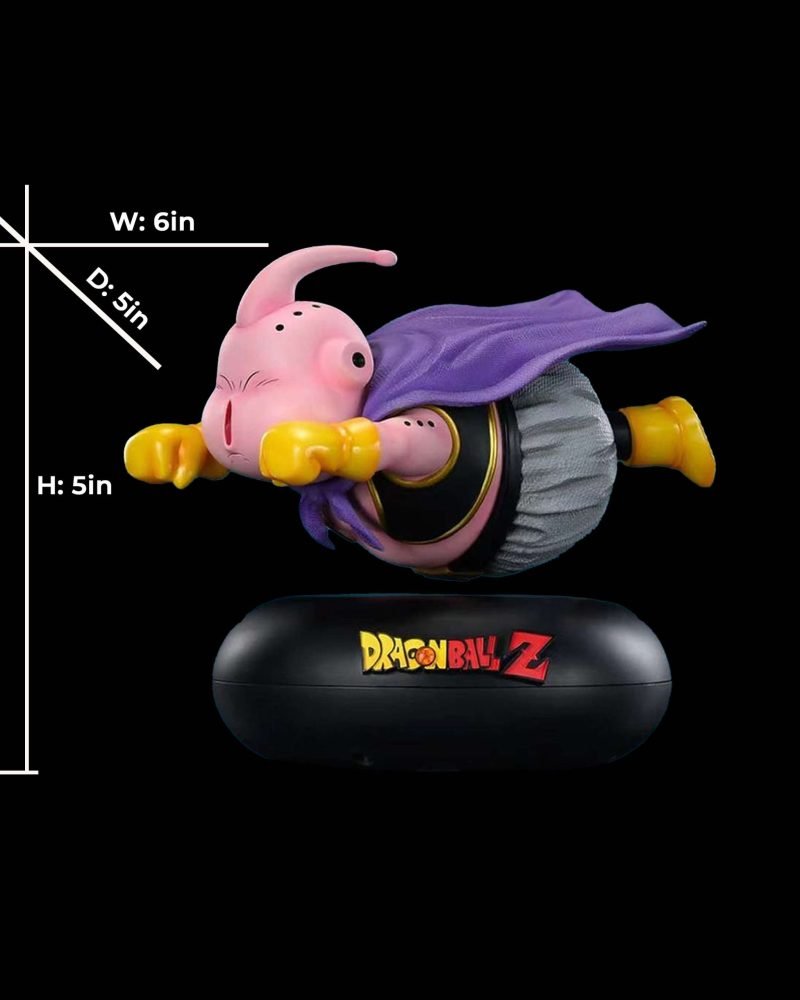Dragon Ball Magnetic Levitating Majin Buu Resin Statue