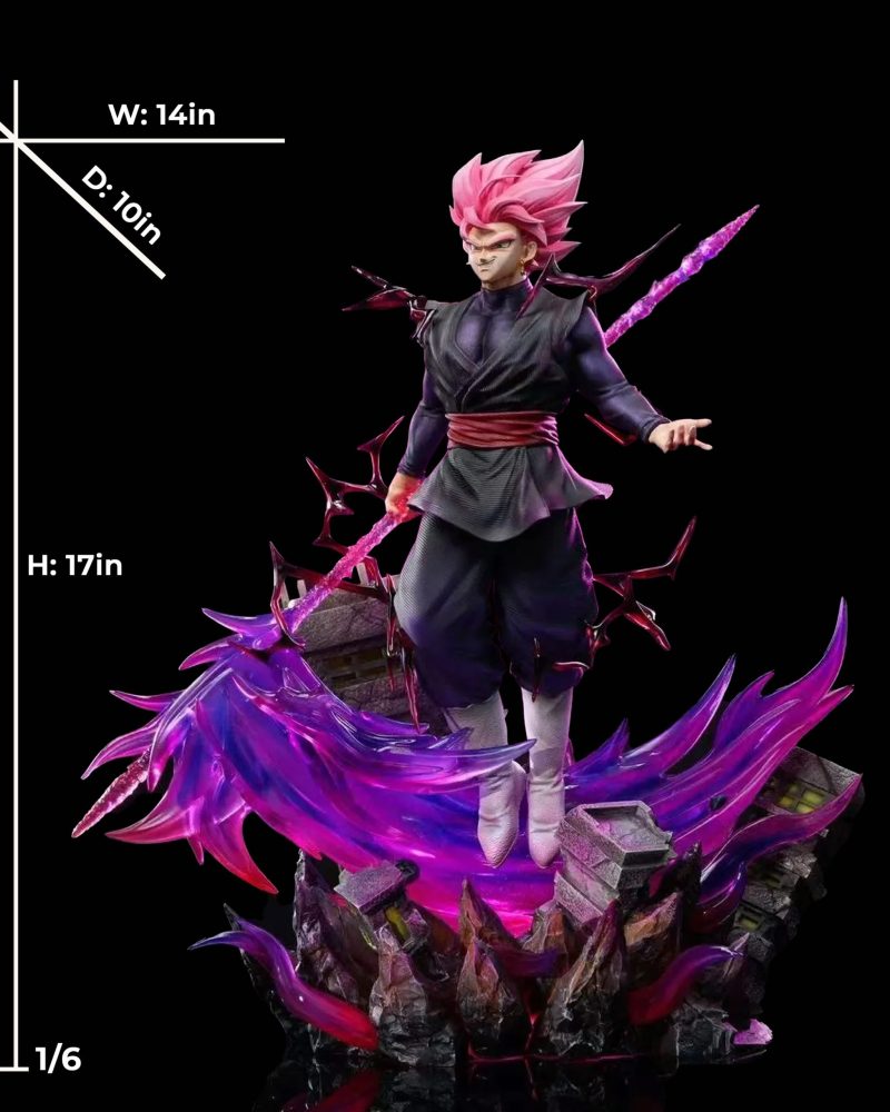 Dragon Ball SSJ Rose Super Goku Resin Statues