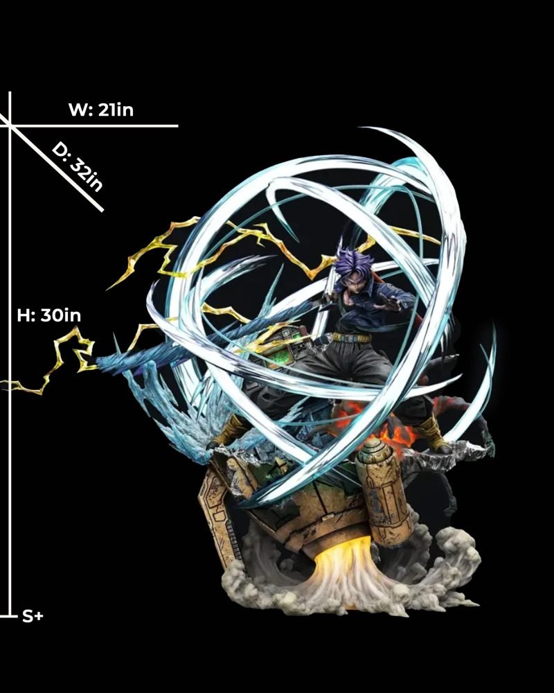 Dragon Ball Trunks Two Version Resin Statue