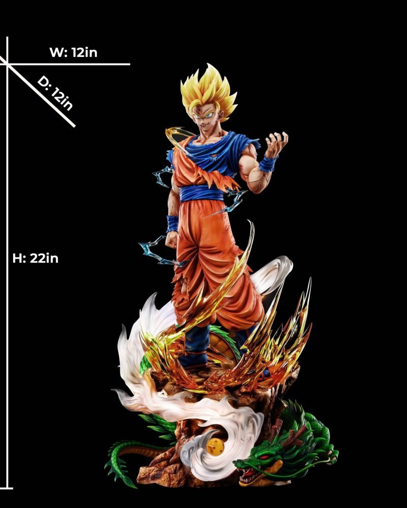Dragonball Super Saiyan 2 Son Goku Resin Statue