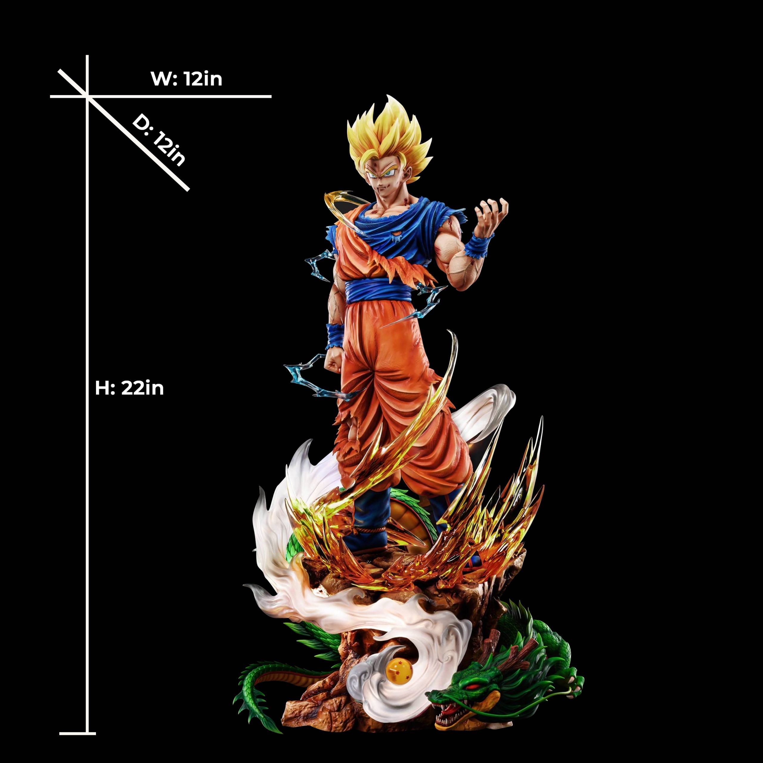 Dragonball Super Saiyan 2 Son Goku Resin Statue