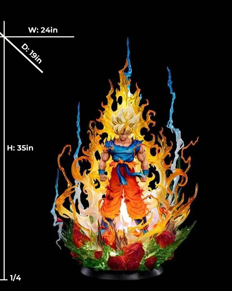 【pre order】Dragon Ball Super Saiyan Goku Resin Statue