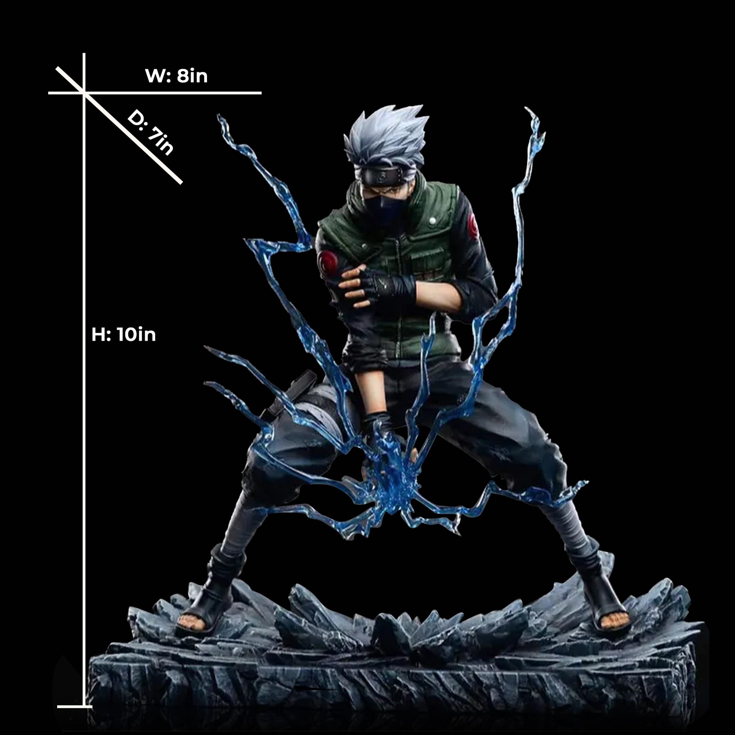 Naruto Shippuden Kakashi Resin Statue