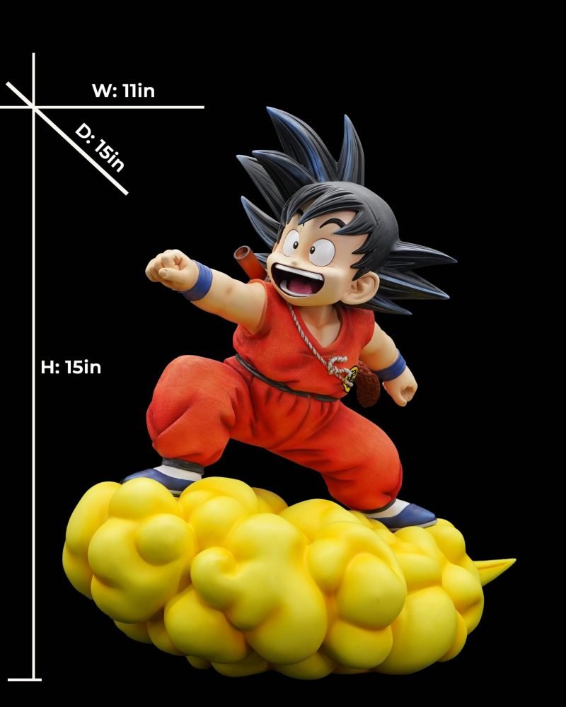 Dragon Ball GK Little Goku Riding Cloud Resin Statue