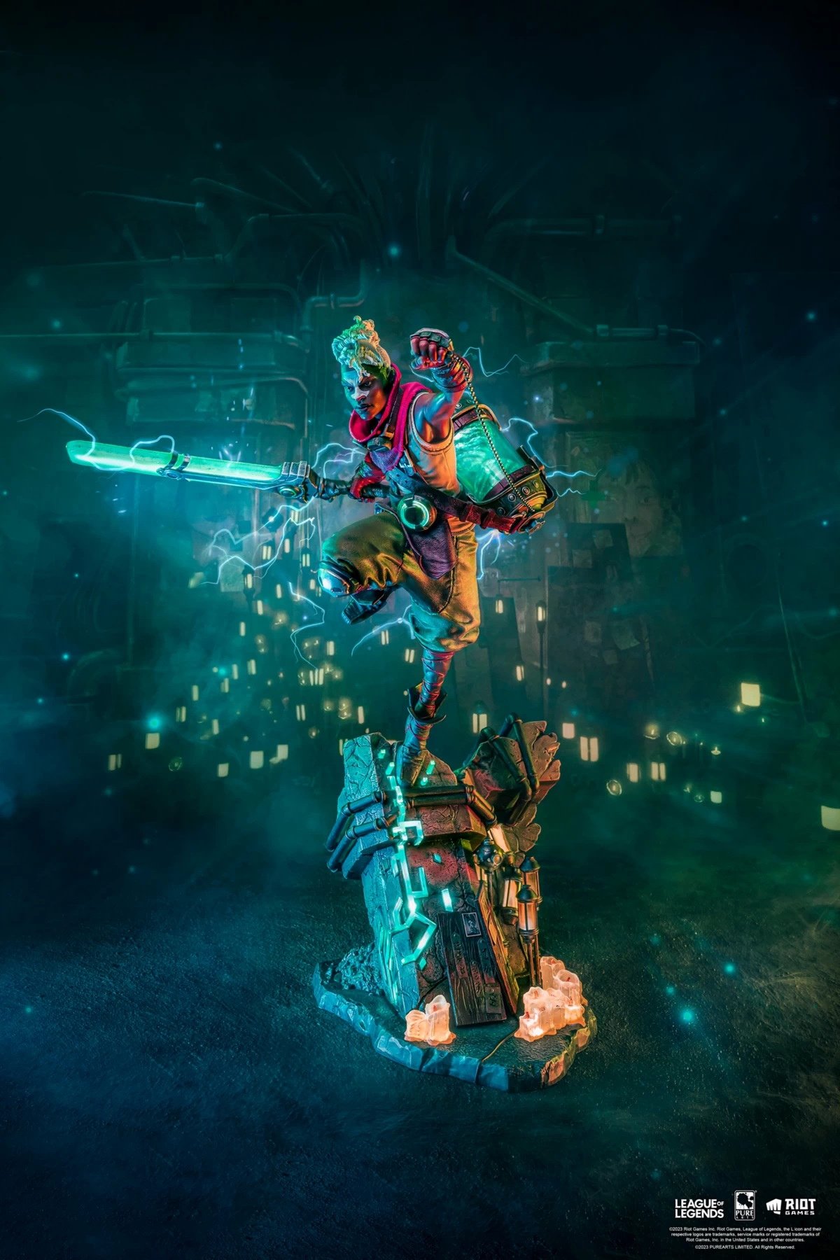 【pre order】 League of Legends Ekko 1/4 Resin Statue 62cm - Image 6