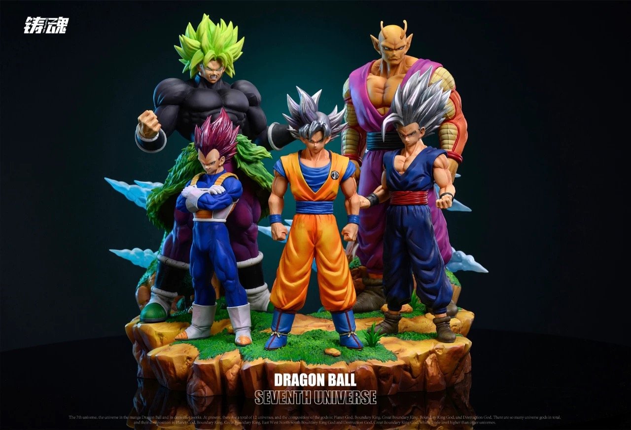 【pre order】Dragon Ball Z Diorama Statue – Broly & Z Fighters - Image 3