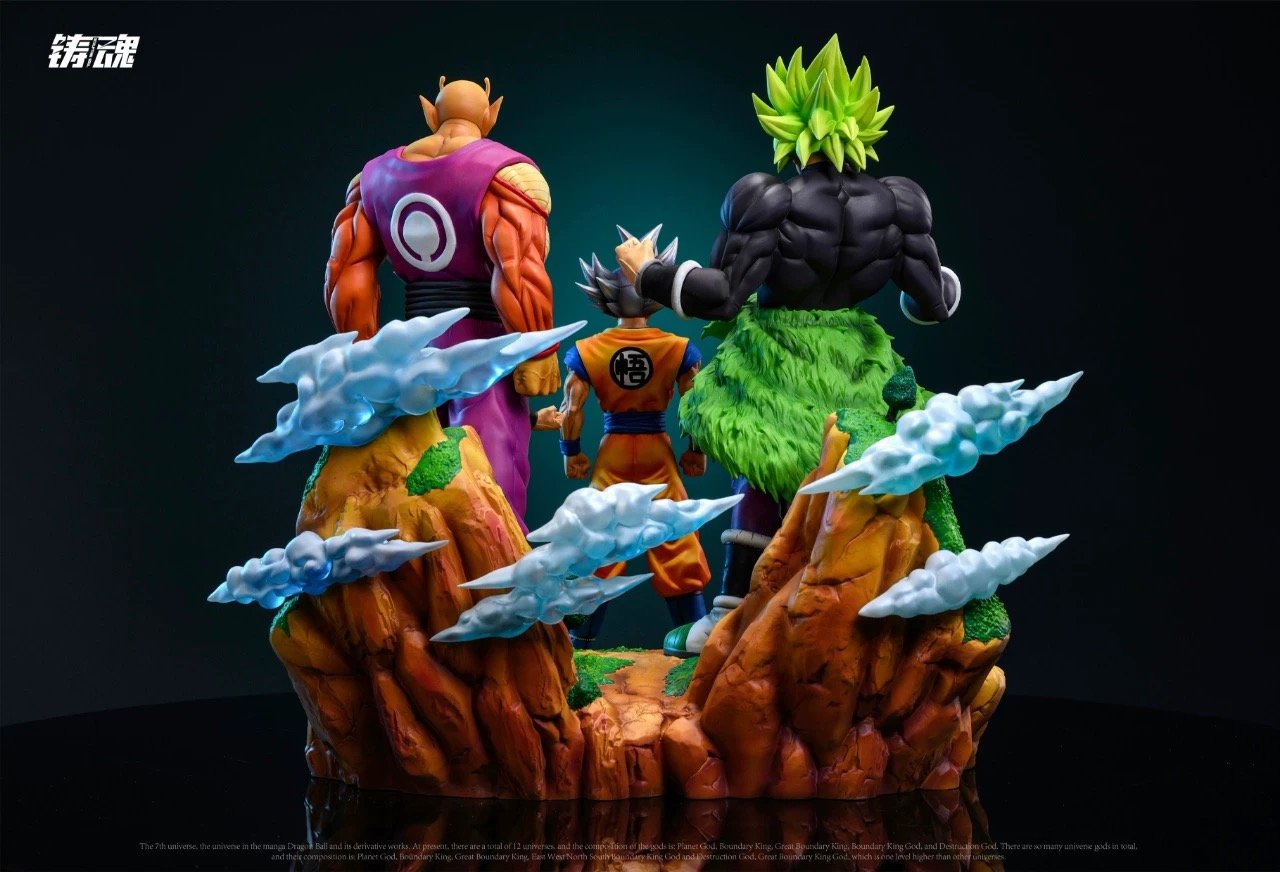 【pre order】Dragon Ball Z Diorama Statue – Broly & Z Fighters - Image 5