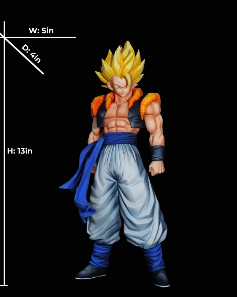 Dragon Ball blue&yellow hair Gogeta Resin Statue
