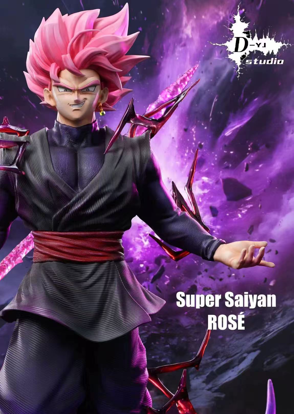 【pre order】 SSJ Rose Goku Resin Statue – Dragon Ball 1/6 & 1/4 - Image 5