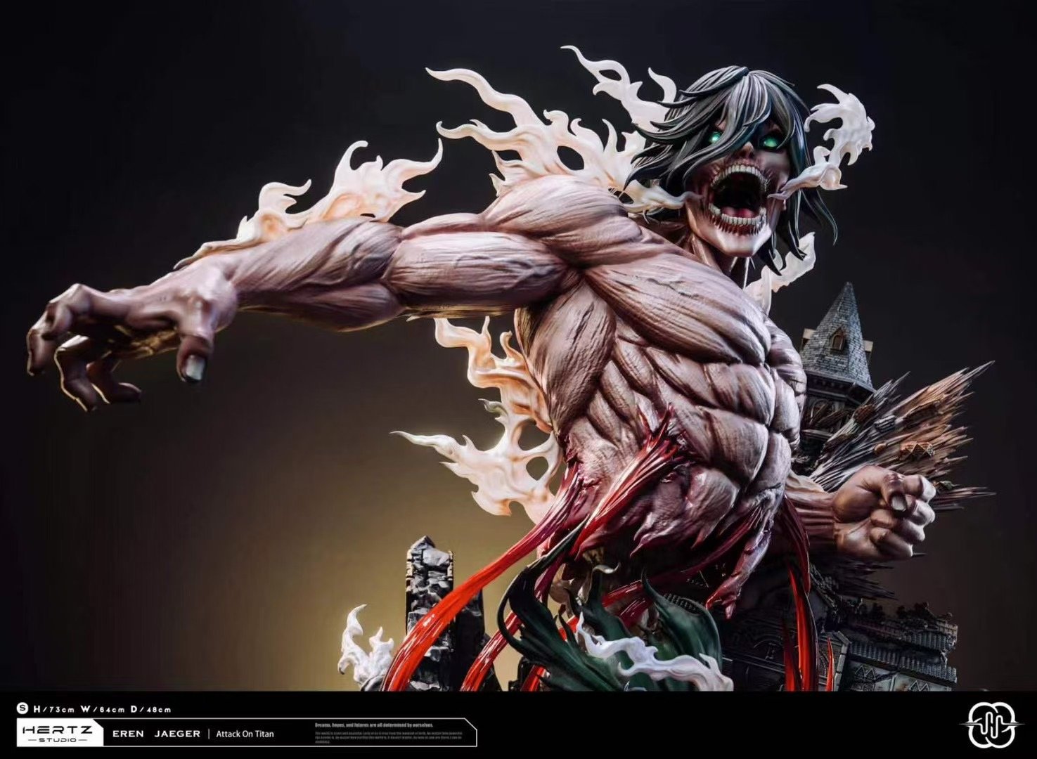 【pre order】 Eren Jaeger 1/6 Resin Statue – 73cm | Hertz Studio - Image 5